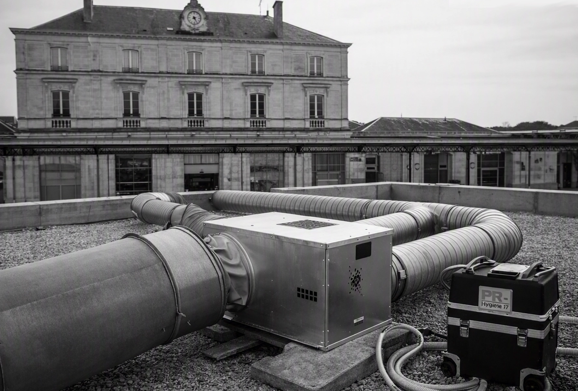 Intervention de nettoyage VMC par PR-Hygiène 17 à Niort